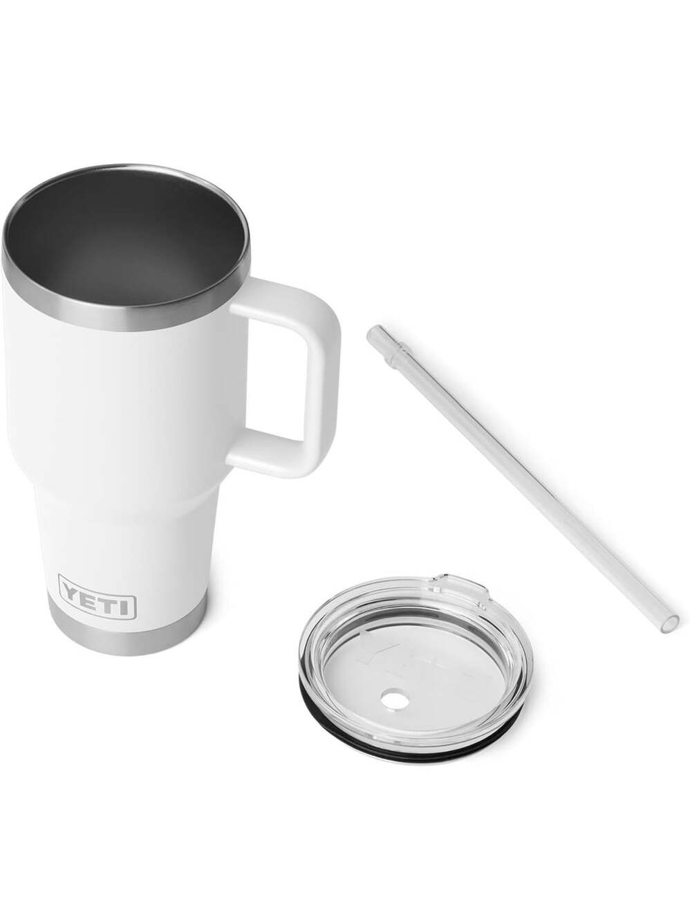 YETI Rambler 35 oz White BPA Free 2.0 Straw